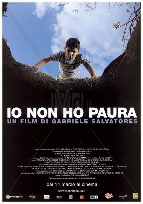 IO NON HO PAURA Film Del 2003 Diretto Da Gabriele Salvatores Tratto
