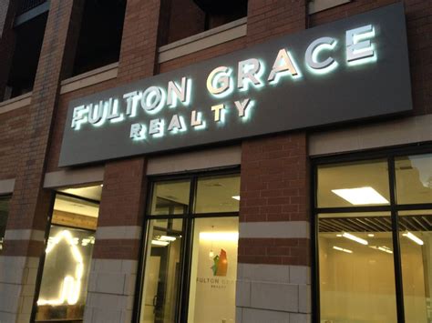 Exterior Outdoor Lighted Signs Impact Signs