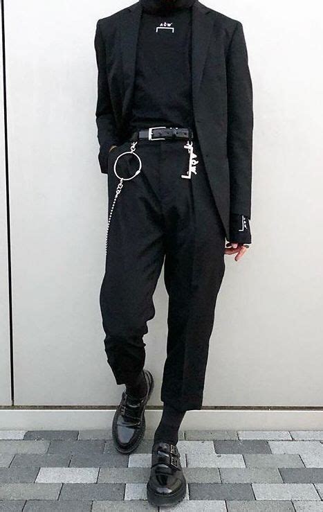 40+ Best Collections Aesthetic Boy Black Outfit - Ring's Art