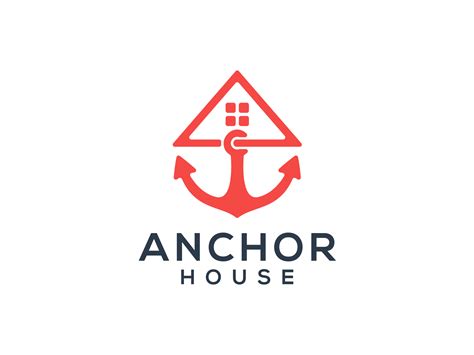 Anchor House Logo Design By Satset Std On Dribbble