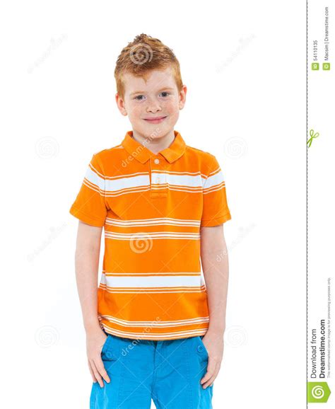 Ginger Red Hair Boy Stock Image Image Of Human Emotion 54110135