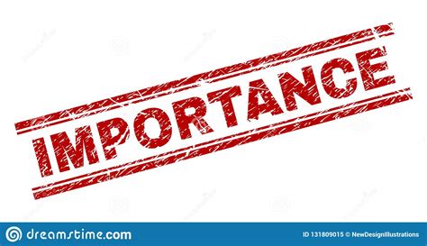 Grunge Textured IMPORTANCE Stamp Seal Stock Vector ...