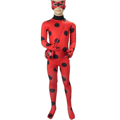 Miraculous Ladybug Dragon Cosplay Costume Halloween Zentai Jumpsuit