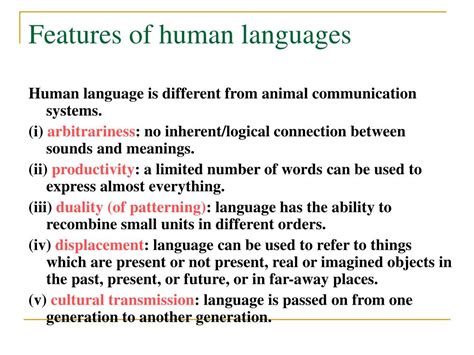 Ppt Introduction To Linguistics Tem 8 Powerpoint Presentation Free