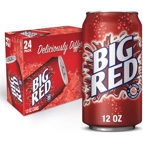 Big Red Soda 12 Fl Oz Cans 24 Pack Beverages Fairplay Foods