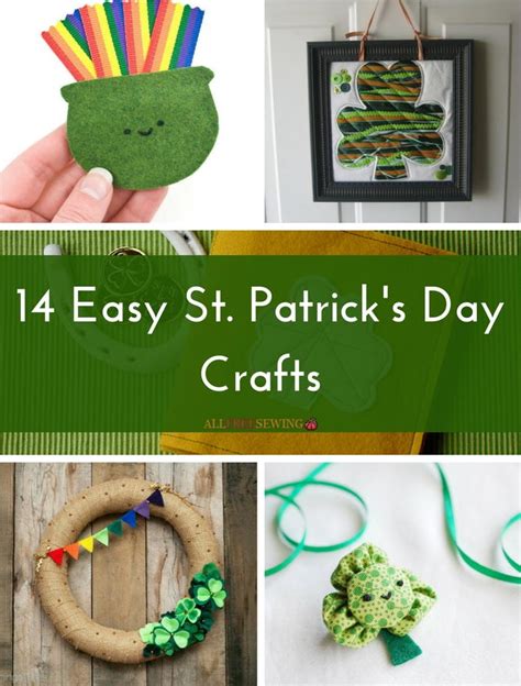 14 Easy St Patricks Day Crafts