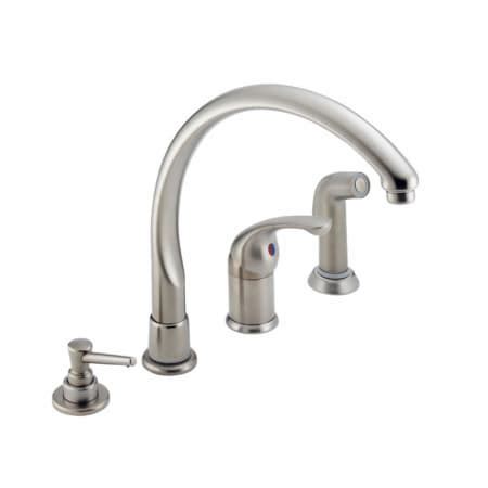 Read this delta kitchen faucets reviews on their 3 best models.this article should be able to help you get the most out of each unit. Delta 174-SSWF Stainless Steel Single Handle Kitchen ...