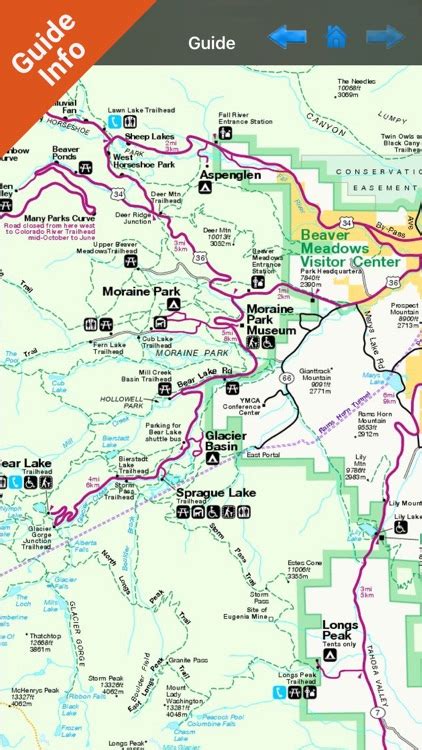 Rocky Mountain State Park Map