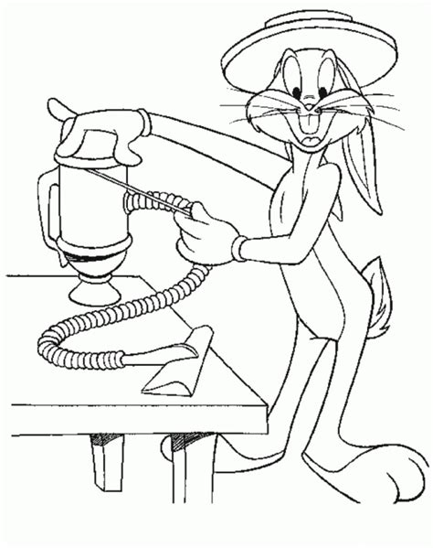 Download 110 Bugs Bunny With Carrot Coloring Picture Coloring Pages