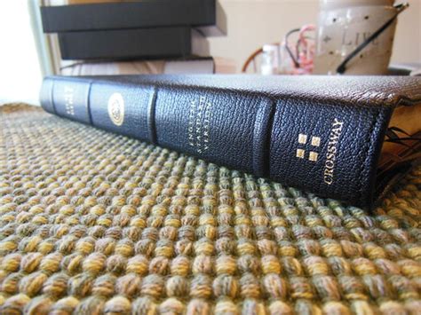 The Crossway Esv Omega Thinline Reference Bible In Black Edge Lined