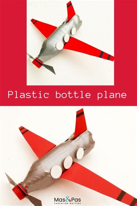 Plastic Bottle Airplane Craft For Kids Kids Crafts