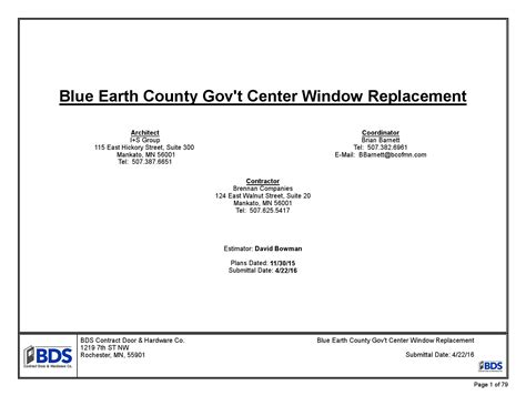 Blue Earth Warrantscareer Detail