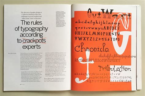Eye Magazine Feature The Rules Of Typography According To Crackpots