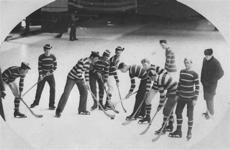 McGill University Hockey Team 1881 at Crystal Palace, Montreal | HockeyGods