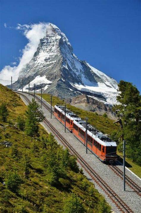 Matterhorn Railway Switzerland Dream Destinations In 2019 Places