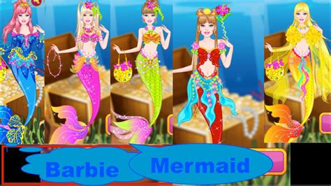 Barbie Modern Mermaid Dress Up Barbie Games To Play Yourchannelkids