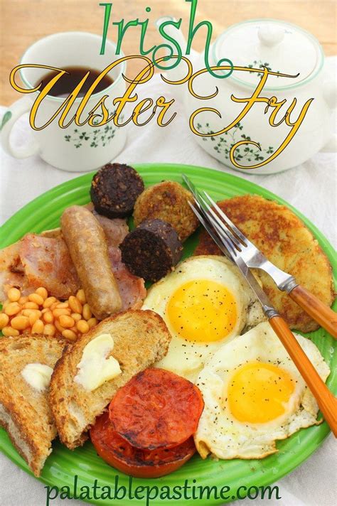 The Ulster Fry Full Monty Breakfast Irish Style Full Irish