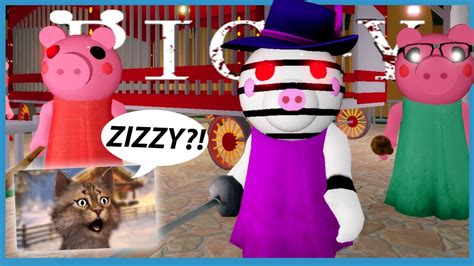 Playing As Zizzy In Roblox Piggy Youtube