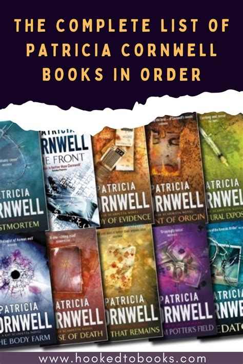 The Complete List Of Patricia Cornwell Books In Order Artofit