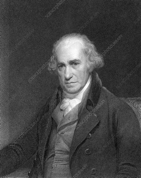 James Watt Scottish Engineer And Inventor 1833 Stock Image C045