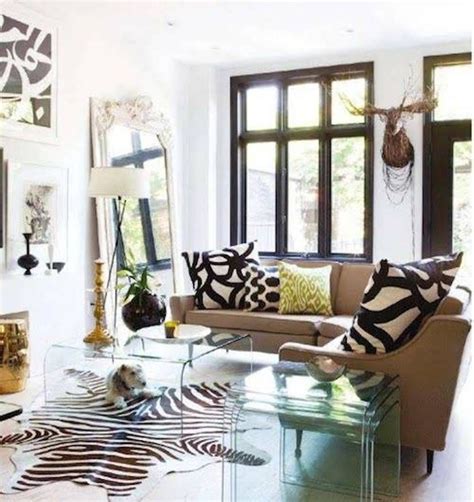 Zaf Homes: Zebra Living Room Decor - 16 Ways To Decorate With Animal