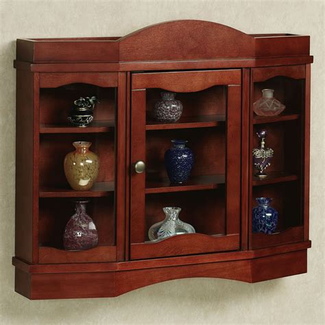 Curio Cabinet Wall Hanging Curio Cabinets White Wall Curio Cabinet