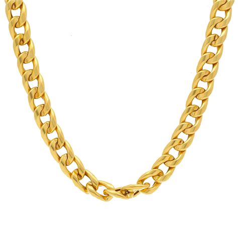 Men's Cuban Link 22K Gold Chain - Give Your Confidence A Boost | Virani