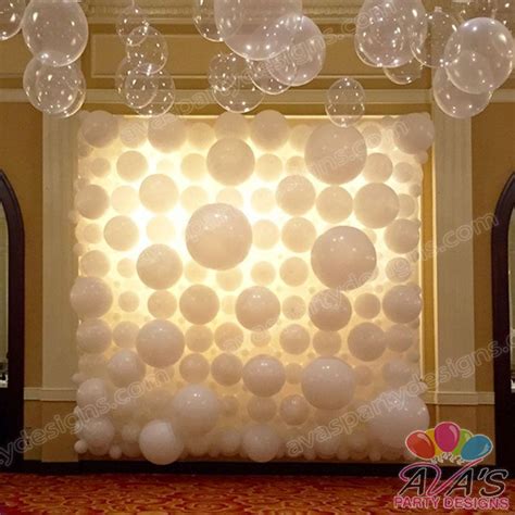I love this colour combo and i like using this method learn how to create a floating balloon wall decoration without using helium. Balloon Walls + Ceilings Gallery | Fairfield County, CT ...