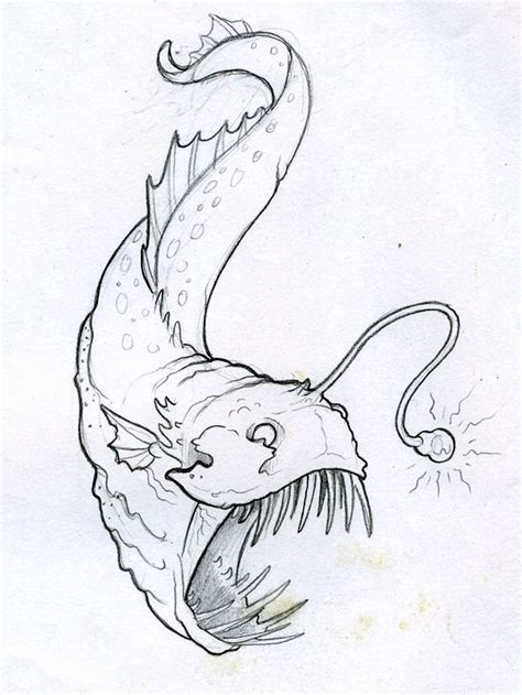 Angler Sketch By Joshdixart On Deviantart