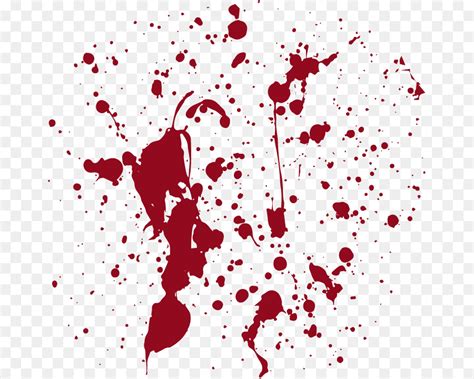 Blood Splatter Film A Mass Of Blood Png Download Free Transparent Blood Png