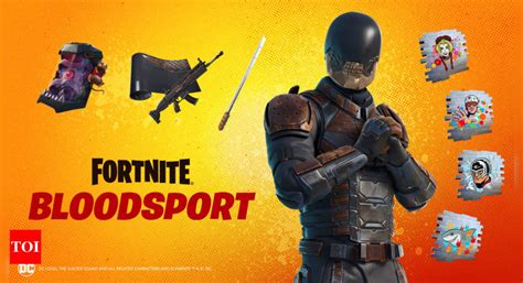 Fortnite Adds Suicide Squads Bloodsport Times Of India