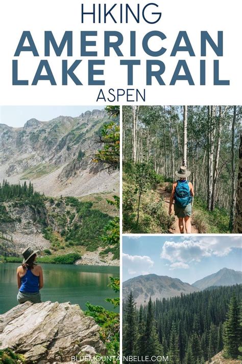 American Lake Trail Outside Aspen Blue Mountain Belle Colorado