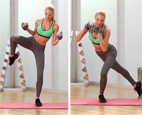 Train Like An Angel Victoria S Secret Beauty Candice Swanepoel Shares Her Workout Routine