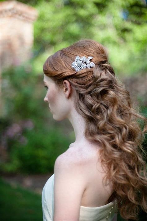 feminine long wavy bridal hairstyles collection uk wedding hair down trendy