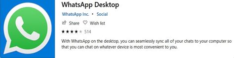 Here S Is Whatsapp Desktop App Now Available From The Microsoft Store