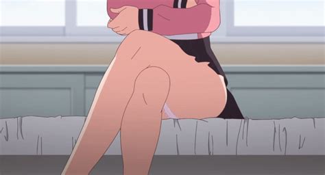kouroya sutea megami ryou no ryoubo kun animated animated screencap 1girl black skirt