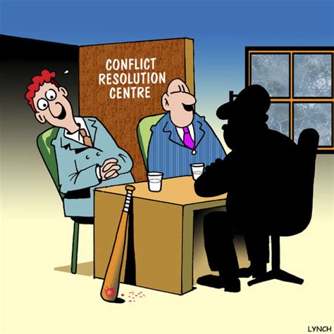Conflict Management Cartoon