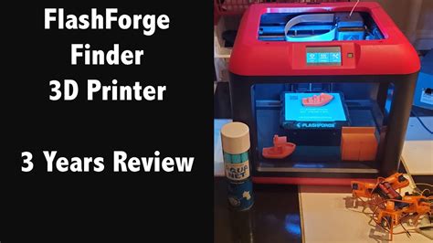 Flashforge Finder 3d Printer Review Youtube