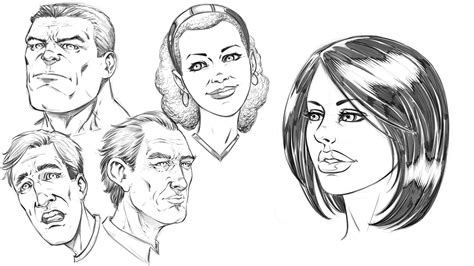 How To Draw Heads Step By Step From Any Angle Ram Studios Comics