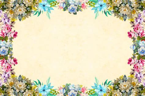 Free Stock Photo Of Flower Background Vintage Frame Download Free