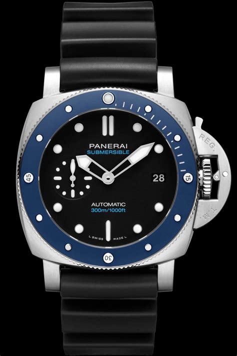 Panerai Submersible Azzurro 42mm Pam01209 Watch News