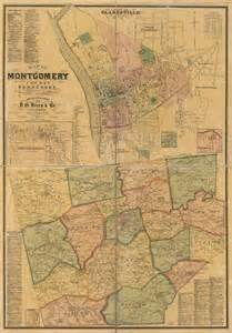 Map Of Montgomery County 1877 Rclarksville