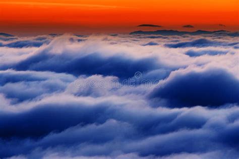 Alpine Sea Of Clouds Stock Image Image Of Landscape 28814157