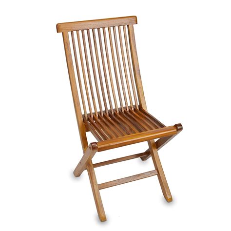 These lightweight outdoor chairs do not require any assembly. Teak Wood Folding Chairs for Sale | Garden Outdoor Folding Chair