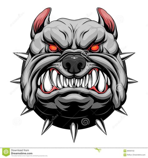 Gambar Kartun Logo Anjing Bulldog Keren Galeri Gambar Hd