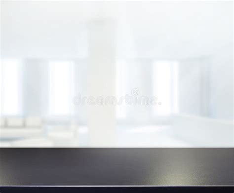 Table Top And Blur Office Background Stock Photo Image Of Office