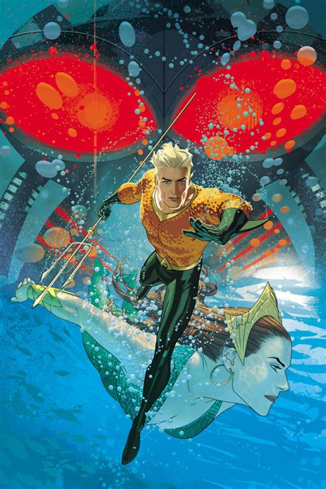 Aquaman Covers 1 10 By Joshua Middleton Xombiedirge