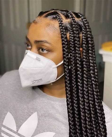 100 Box Braids Hairstyles For Black Women To Try In 2024