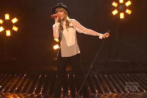 Taylor Swift Shows Her ‘state Of Grace On ‘x Factor