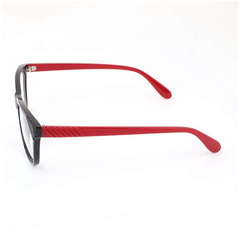 Single Bridge Clear Lens Plain Glasses Eyeglasses Plano Spectacles Black